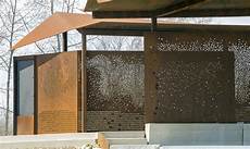 Concrete And Steel Pavilion Transformer