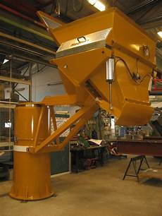 Concrete Mixer Filling Channel