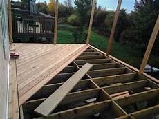 Diagonal Deck Boards