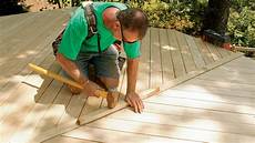 Diagonal Deck Boards