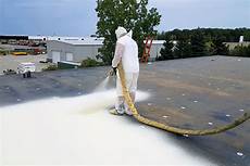 Foam Coating Of Buildings
