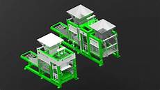 Full Automatic Concrete Block Making Plant