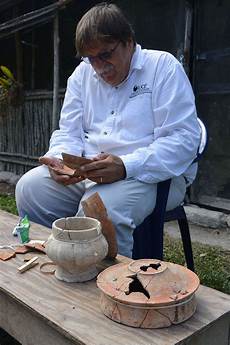 Gluing Pottery Together