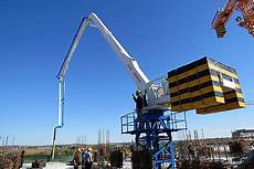 Hydraulic Concrete Placing Booms