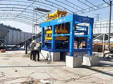 Manuel Concrete Block Making Plant