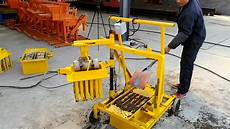 Mobile Concrete Block Machine