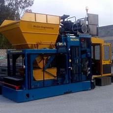 Mobile Concrete Block Machine