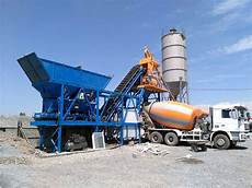 Mobile Concrete Mixing Batching Plants