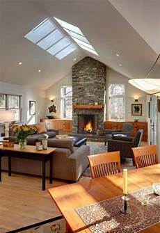 Natural Stone Fireplace Dress