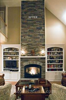 Natural Stone Fireplace