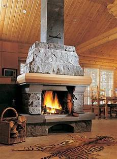 Natural Stone Fireplace