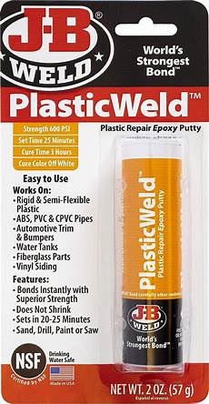 Plastic Repair Epoxy