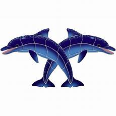 Pool Dolphin Mosaic