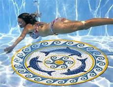 Pool Floor Mosaic