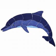 Pool Mosaics Dolphin