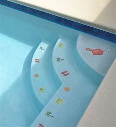 Pool Step Mosaics