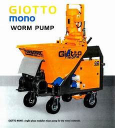 Pre-Mix Mortar Pump