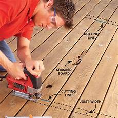 Repairing Deck Boards