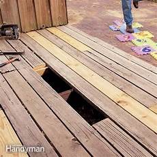 Replacing Deck Boards