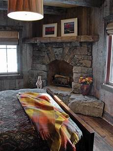 Rustic Fireplace