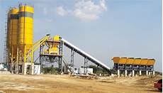 Stationary Concrete Mixing Batching Plants