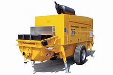 Trailer Type Concrete Pump