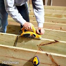 Uneven Deck Boards