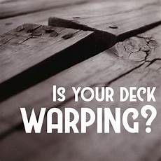 Warped Deck Boards