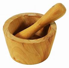 Wooden Mortar